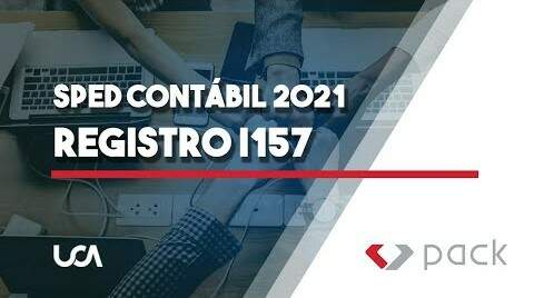 SPED Contábil 2021- Registro I157